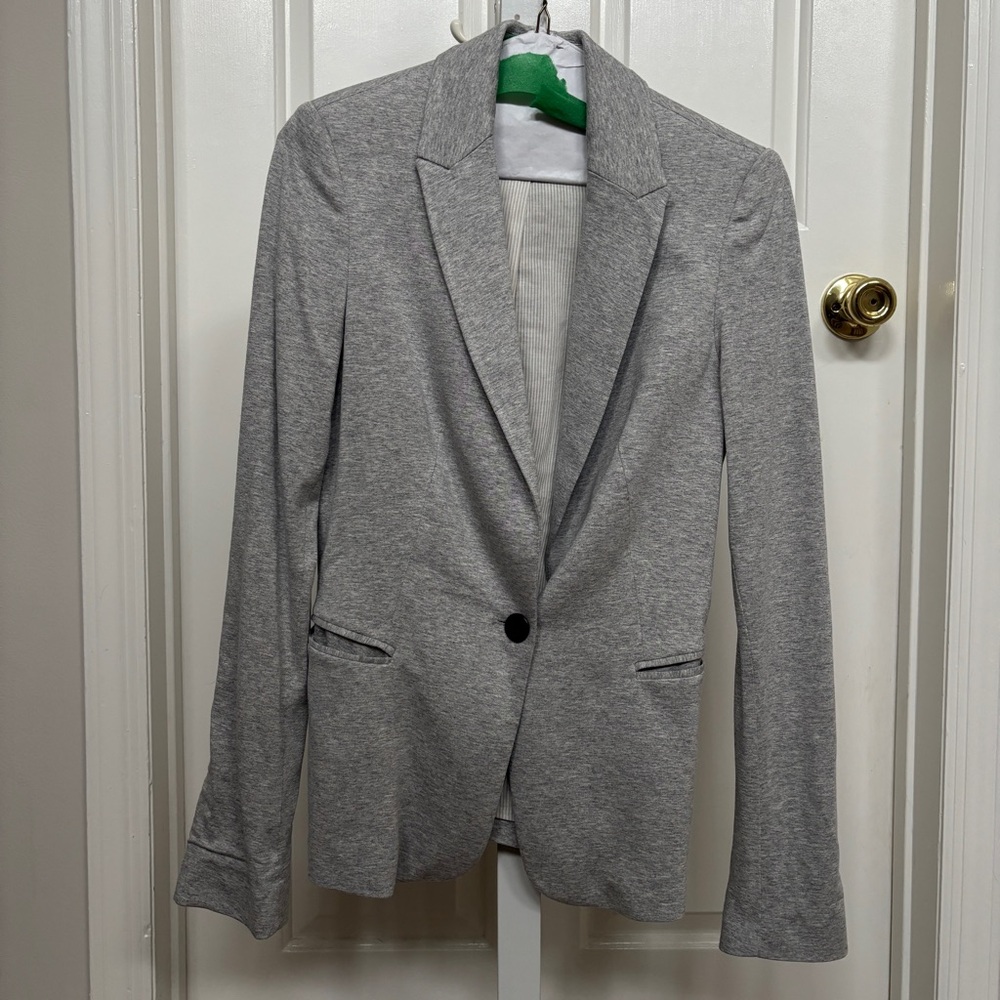 Zara Basic Size XS Grey Blazer - image 1